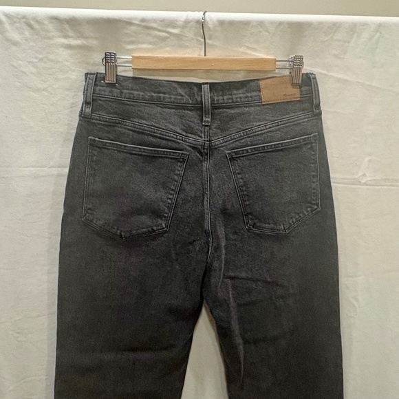 Madewell Perfect Vintage Straight Leg Jeans - Washed Black / 29 - Picture 10 of 10